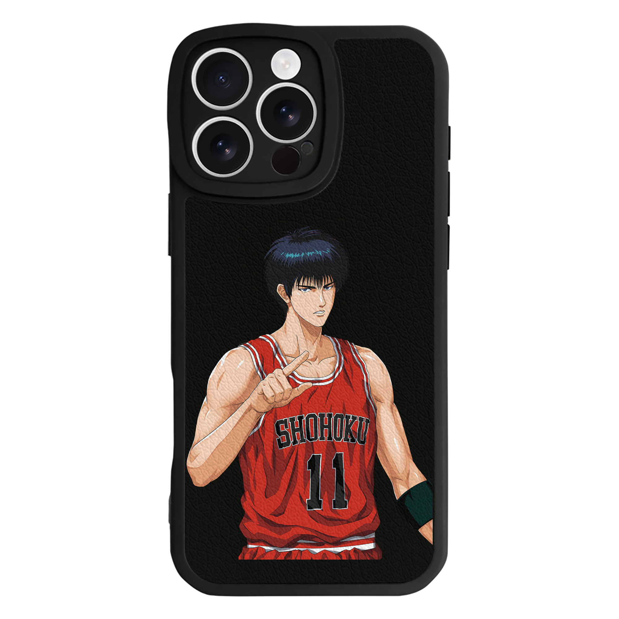 （画像用） SLAM DUNK／スラムダンク 【iPhone 16シリーズ対応】シリコンスマホケース（レザー調） 材質：シリコン